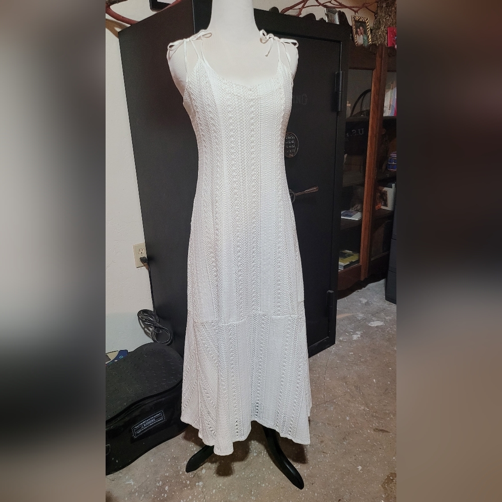 White long Kendall+Kylie dress